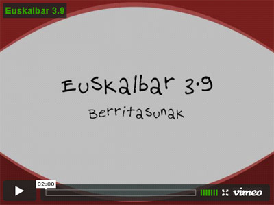 Euskalbar 3.9 bertsioaren aurkezpen bideoko irudia