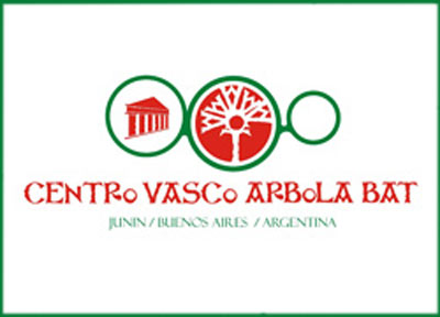Logo del Centro Vasco 'Arbola Bat' de Junín (foto EuskalKultura.com)