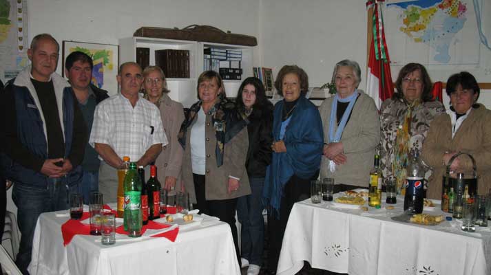 El centro Ibai Txori de Concepción del Uruguay fue el primero de los visitados por los directivos de FEVA