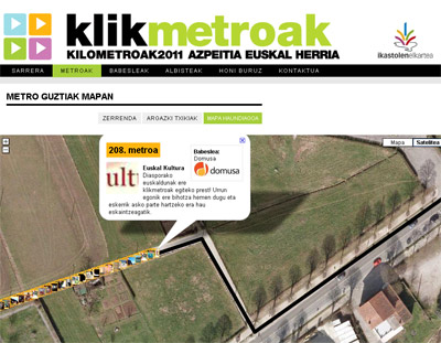 EuskalKultura.com tiene el metro 208 del Kilometroak 2011 de Azpeitia (foto Euskalkultura.com)