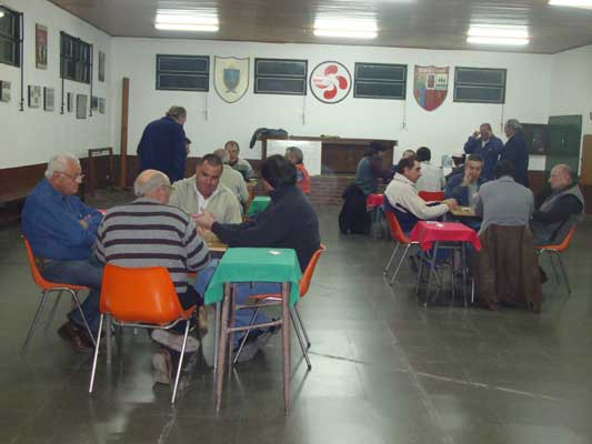 Imagen del Campeonato de Mus jugado en Macachín (foto EE)