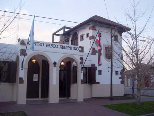 Sede del centro vasco Zingirako Euskaldunak de Chascomús (foto EE)