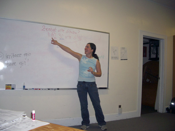 Izaskun Kortazar, NABO's Basque language coordinator