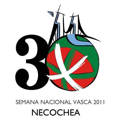 Logo de la Semana Nacional Vasca de Necochea, 2011