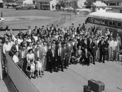 Newcomers to the west, taken 50 years ago (photo EEA)