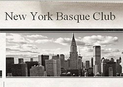 New Yorkeko Euskal Etxearen webguneko irudi bat