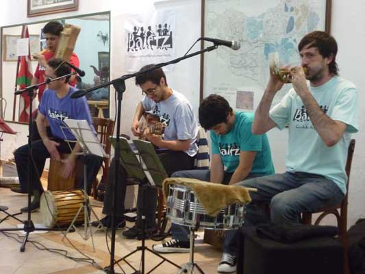 Primer concierto de Baietz en San Nicolás (foto EE)