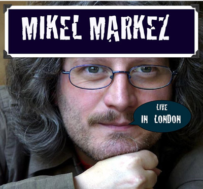Mikel Markez's September 24th Concert Poster (Photo London EE)