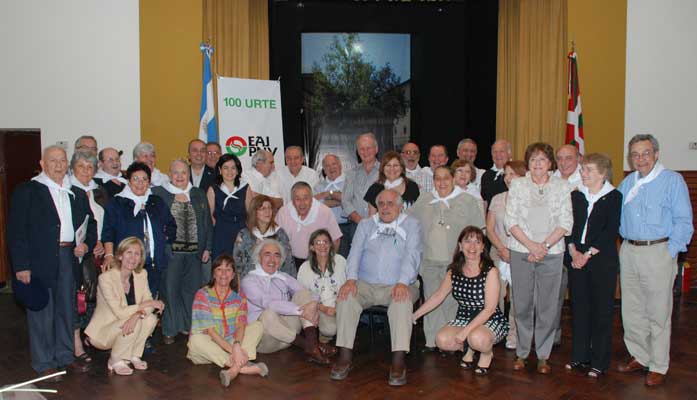 Rosario hirian ospatu zen EAJ-PNV alderdiko Argentina Buru Batzarraren sorreraren mendeurrena