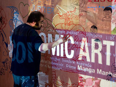Artist Judas Arrieta (photo www.cazurro.com)