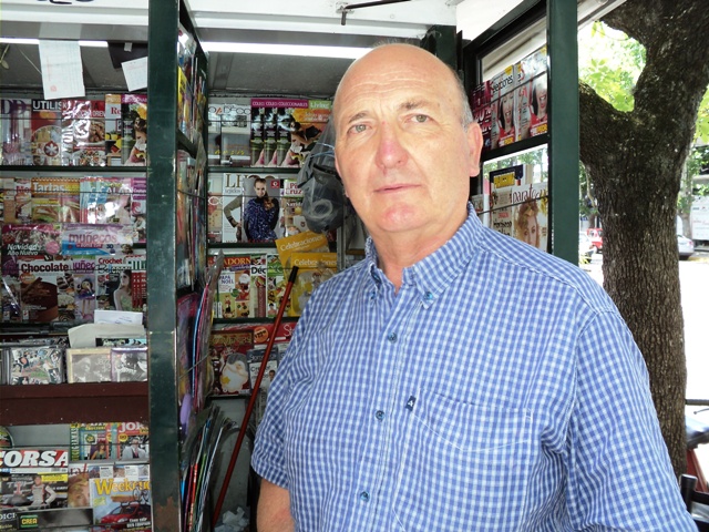 Héctor Altamira, presidente del Centro Vasco Itxaropen de Saladillo, en la argentina provincia de Buenos Aires (foto InfoSaladillo.com.ar)