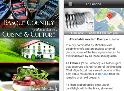 Una imagen del app "Basque Country: Culture & Cuisine"