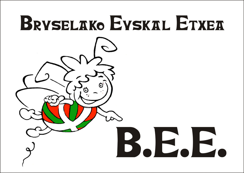 Logo de Bruselako Euskal Etxea (BEE), el centro vasco de la capital europea