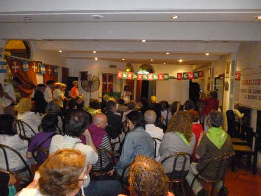 El Día Internacional del Euskera se celebró también en Euskaltzaleak de Buenos Aires (foto EuskalKultura.com)