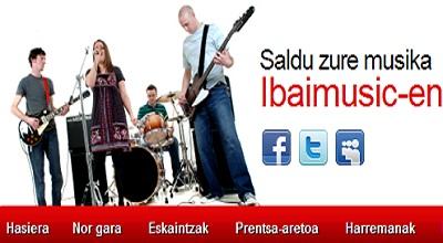 Musika taldeei euren kantuak zuzenean saltzeko aukera eskaintzen die Ibaimusic.com-ek