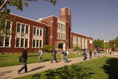 Campus de la Universidad Estatal de Boise, en Idaho