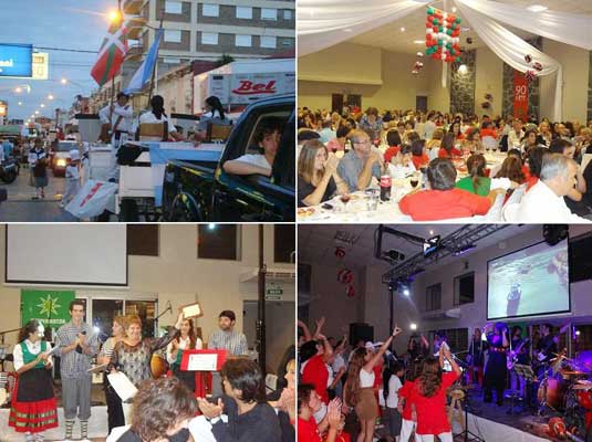 Imágenes del 90 aniversario del Euskaldunak Denak Bat (fotos EE)