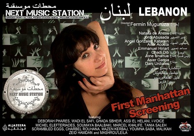 Fermin Muguruzak "Next Music Station: Lebanon" dokumentala aurkeztuko du Bartzelonako Euskal Etxearen Zinemaldian