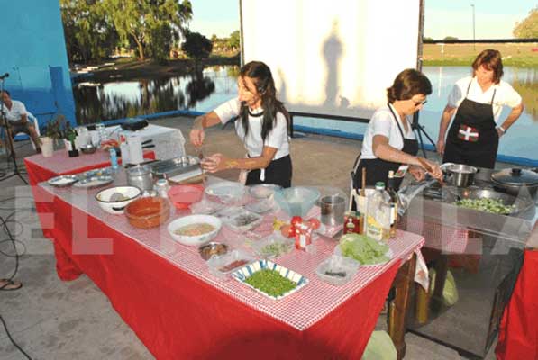 'Pilpileando Argentina' en Laprida (foto Diario El Popular)