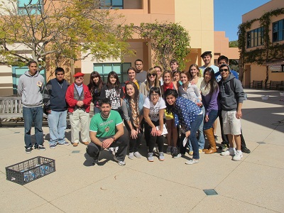 Some of the workshop participants along with professor Arkaitz Moreno in green (photo courtesy of AMoreno)