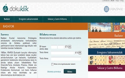 Portada de la web Dokuklik