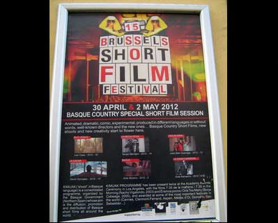 The second session of the Brussels Short Film Festival dedicated to Basque films takes place on Wednesday