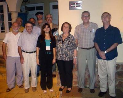 Alberto Urrutia, Héctor Izaguirre, Rosa Nogues, Cristina Sasiain, Jesús Nazabal, Iñaki Biain, Pedro Gamarra, Sebastián Guillén, Galo Egüez eta Arturo Sasiain joan den astearteko bilera bukatuta