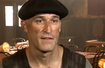 Aitor Inarra portraying Leon Felipe in Hemingway and Gelhorn