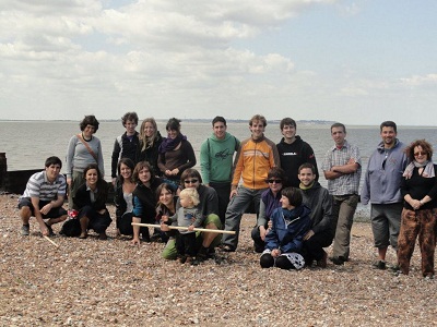 A group of London Basque students on an excursion last year to practice Basque (photo LondonEE)