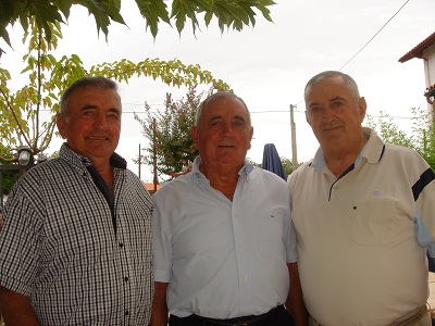 Jean Luis Oçafrain, Gratien Oçafrain y Michel Duhalde (foto Pedro J. Oiarzabal)