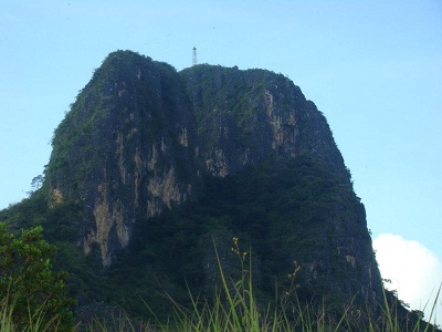 Vista del morro Paurario, al que ascendieron los excursionistas de Eusko Etxea (foto CaracasEE)