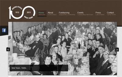 Fiesta de Nochevieja en Euzko Etxea de New York en 1940, en la web del Centenario 