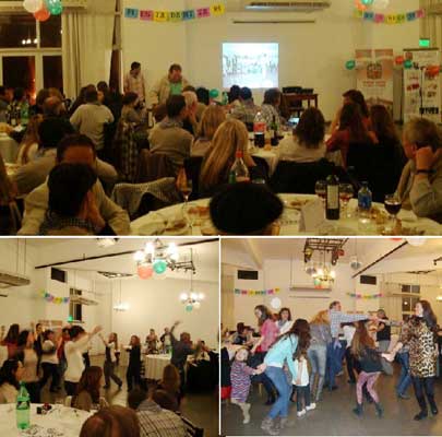El centro vasco Euzko Etxea de La Plata homenajeó a los dantzaris y a los Iñakis e Ignacios en su fiesta de septiembre (fotosEE)