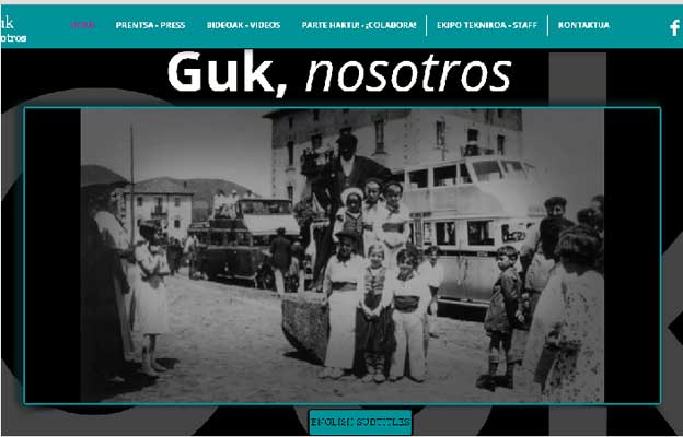 Portada de la página www.guknosotros.com