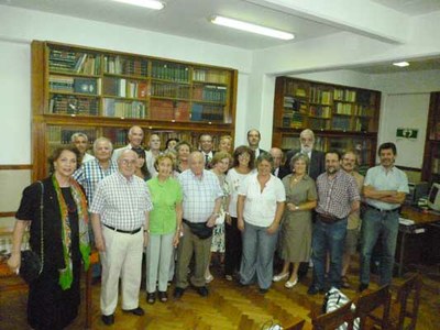 Alumnos y profesores en el cierre de la UVV 2012 (foto EuskalKultura.com)