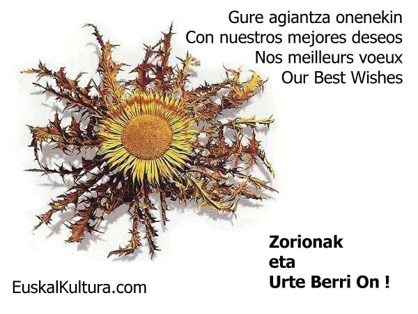 2013. Urte Berri On! Buletinaren eguneroko plazaratzea urtarrilaren 14ean itzuliko da. Bitartean barne lanetara dedikatuko gara. Ohiko email, telefono, leku, Facebook eta Twiterren lokaliza gaitzakezu.