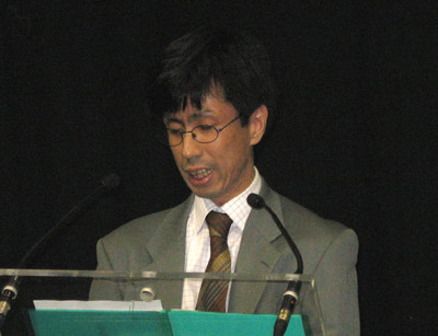 El euskaltzale y lingüista japonés Hagio Sho en una foto de archivo