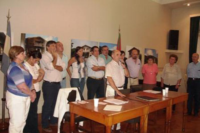 Ricardo Basterra, al frente del Consejo Directivo de FEVA en una foto de archivo (foto FEVA)