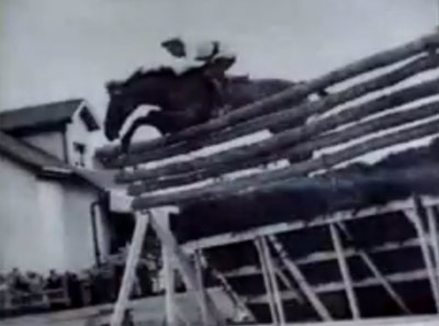 Una fotografía extraída de una película que grabó este salto histórico