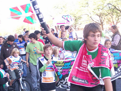 Korrika 16 en la ciudad argentina de Necochea, en el año 2009 (foto Iñaki Agostini Zubillaga)