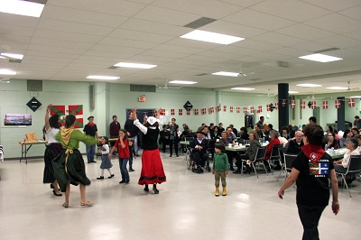 Last year's Aberri Eguna celebration at Montreal's Euskaldunak Basque club (photo QuebecEE)