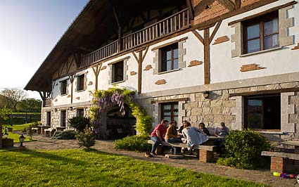 La casa rural Lamaino Etxeberri, en Bergara (foto: Nekatur)