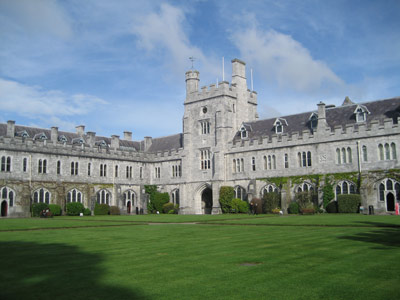 Campus de la Universidad de Cork, en Irlanda