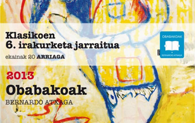 Detail from the poster od the 6th Reading of Basque Classics