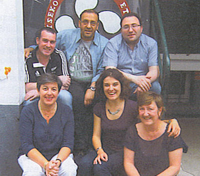 Los miembros del Comité de Dirección que integran la Directiva Ejecutiva, al cargo del funcionamiento diario del centro (foto Elgar/ParisEE)