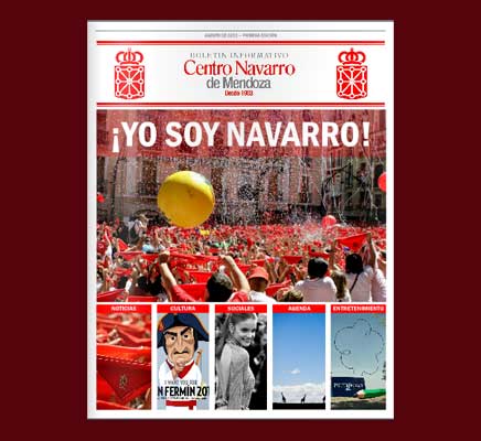 Portada del primer número de 'Yo soy navarro'