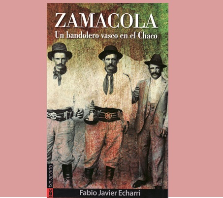 "Eusebio Zamacola Abrisqueta. Euskal bidelapur bat Chacon" liburuaren azala 