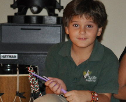 Joseba Andoni es un gran aficionado a la música (foto Flia. Larrazabal)