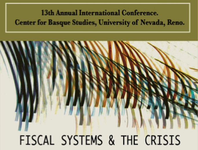 Cartel de la 13ª Conferencia Anual del Center for Basque Studies de Reno