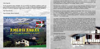 Tapa y contratapa del libro "Amerikanuak"